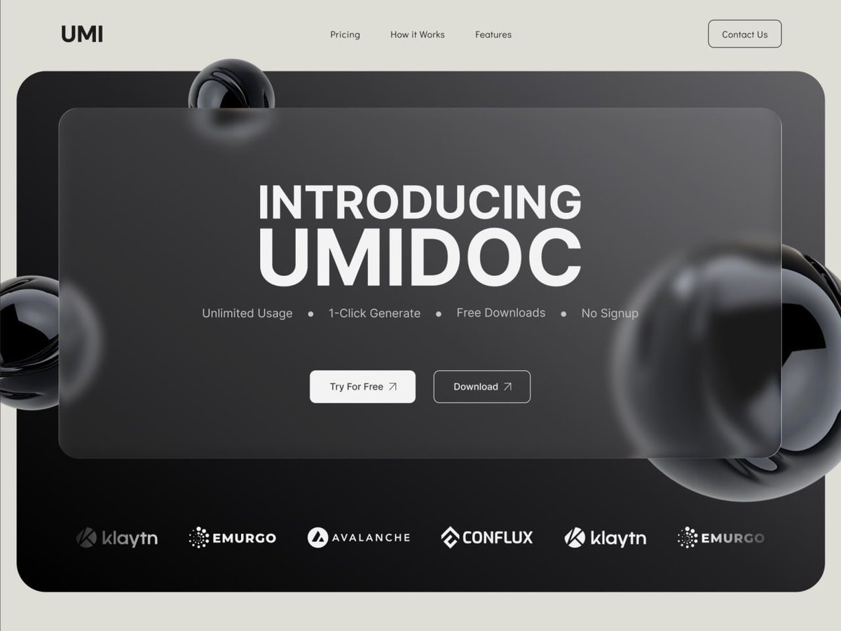 Played around with a black and white glass style 
Daily design - Landing page