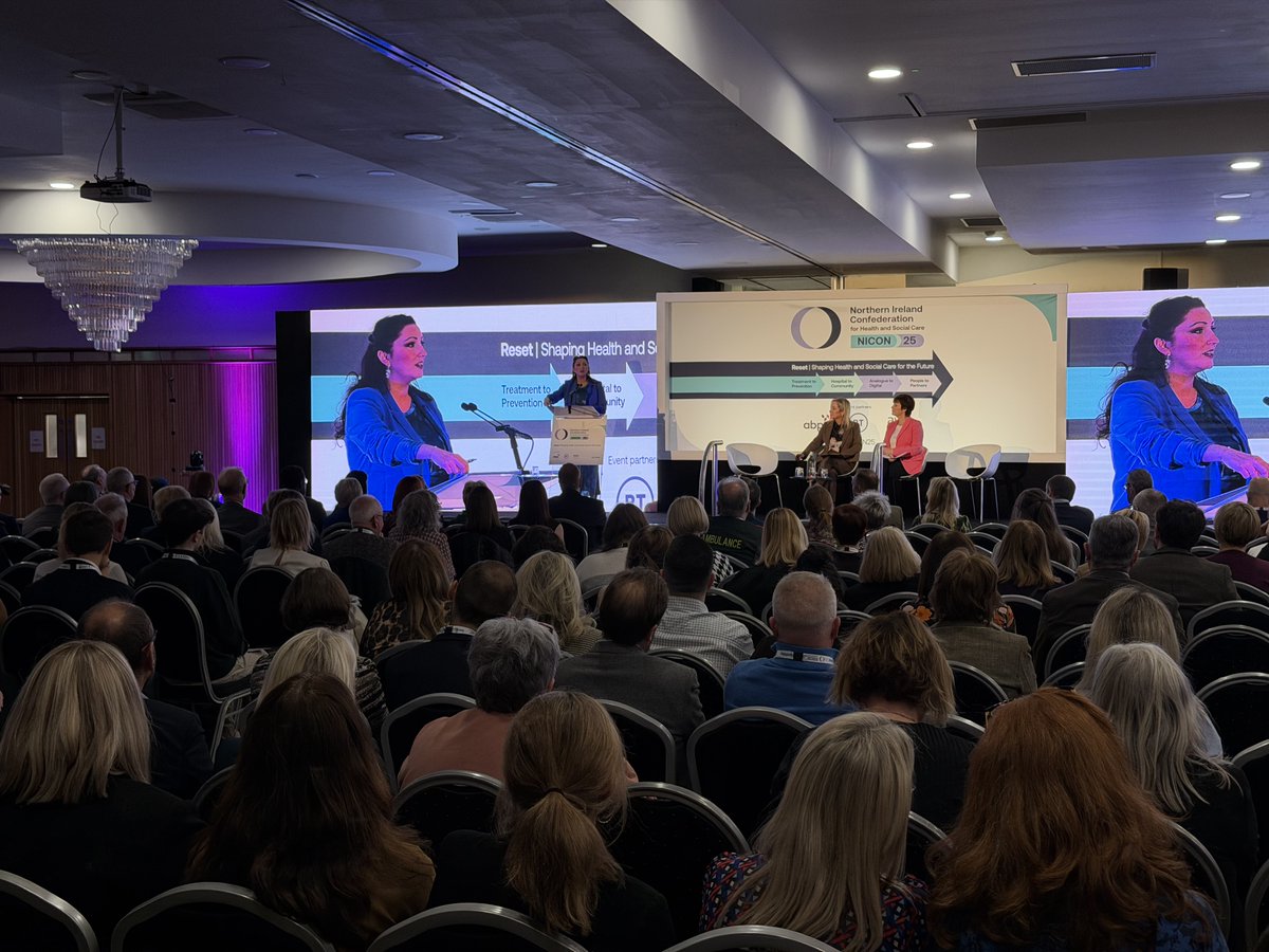 Northern Ireland Social Care Council (@ni_scc) on Twitter photo Important engagement from the First and Deputy First Minster at the NICON conference today around the HSCNI Reset Plan to a packed auditorium.
<a href="/moneillsf/">Michelle O’Neill</a> <a href="/little_pengelly/">Emma Little-Pengelly BL</a> Important engagement from the First and Deputy First Minster at the NICON conference today around the HSCNI Reset Plan to a packed auditorium.
<a href="/moneillsf/">Michelle O’Neill</a> <a href="/little_pengelly/">Emma Little-Pengelly BL</a>