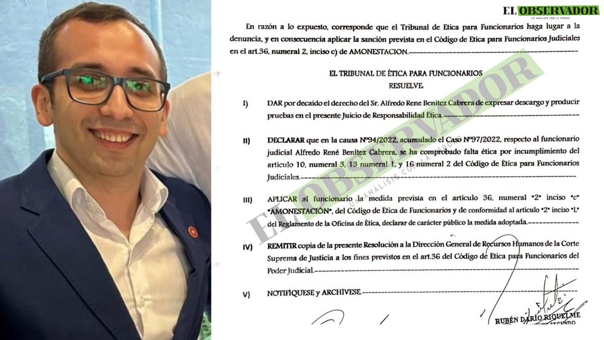Hola, Carlos. ¿Qué tal si, en lugar de hablar de una persona que ya no está y era de otro país, te preocupas por lo que pasa en el nuestro? Por ejemplo, tu cuñado, Alfredo Benítez, forma parte de la mafia de los pagaré.
