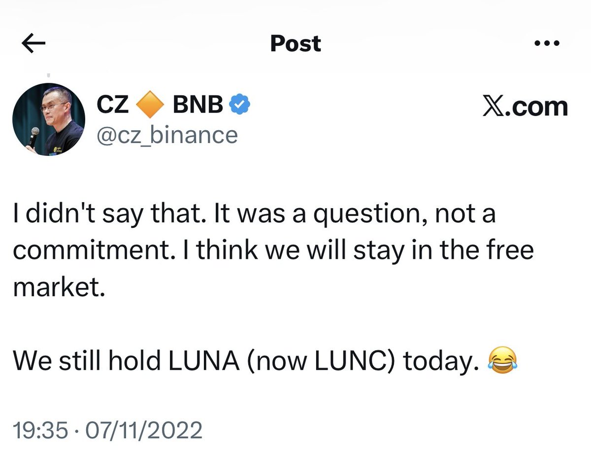 $USTC +30%🚀
$LUNC +10% and waking up again👀

CZ once said: “We still hold LUNA (now LUNC) today.” 🔶
The community never stopped, and now momentum is back.

📅 Big update dropping Oct 20
🧑‍⚖️ Edward Kim hearing coming in November

Something’s brewing. 

#CoinEx x #CoinExCreators