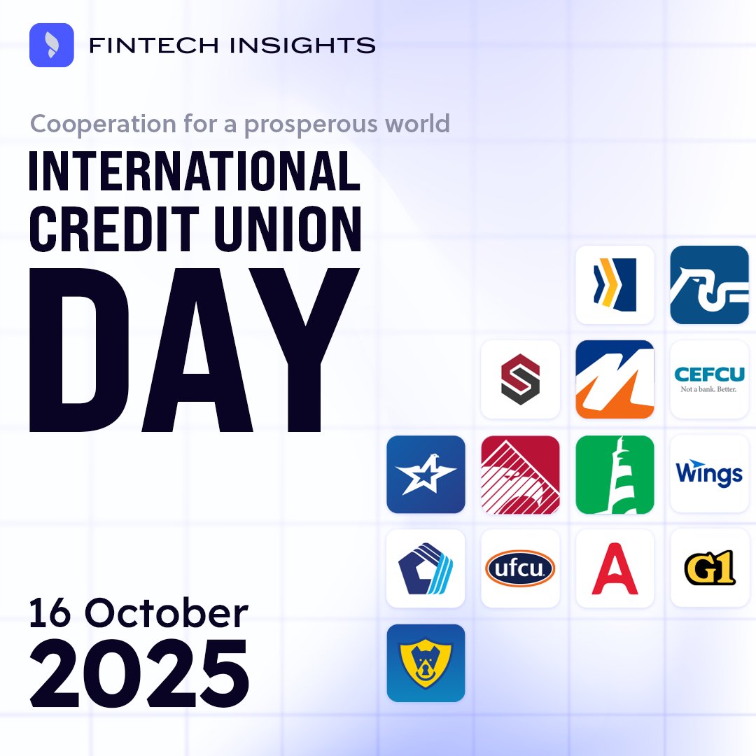 fintechins1ghts's tweet image. 💙 Happy #InternationalCreditUnionDay!

Credit unions prioritise their members, offering accessible and community-focused financial services. 🌍

At #FinTechInsights, we’re proud to help them benchmark digital offerings &amp;amp; improve member experiences. 🙌

#FinTech #DigitalBanking