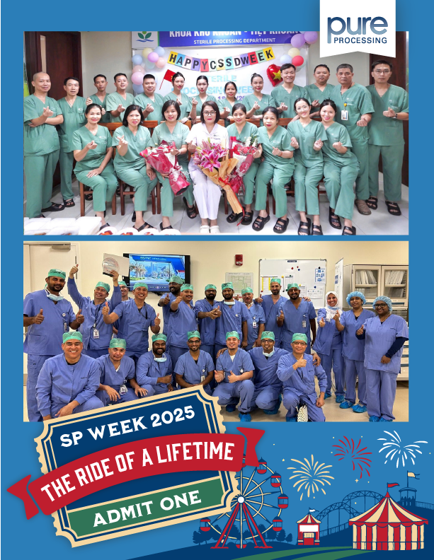 PureProcessing's tweet image. 🌍 #SterileProcessing Week is a worldwide celebration! 
Don’t forget, there’s still time to enter our Photo Raffle Contest! Share how your department is celebrating #SPWeek for a chance to be featured and win awesome prizes. 
Submit your photos here: 👉 hubs.ly/Q03NW9T00