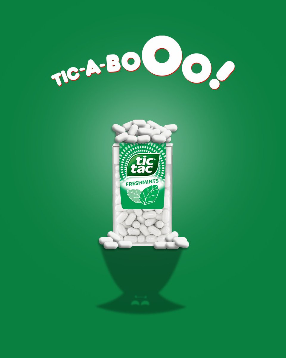 Spooky season’s got us seeing things… Tic Tac mints are perfect for trick-or-treat bags, spooky hangs, and everything in between! Drop your fave Halloween emoji and we may just send you a treat 👻✨