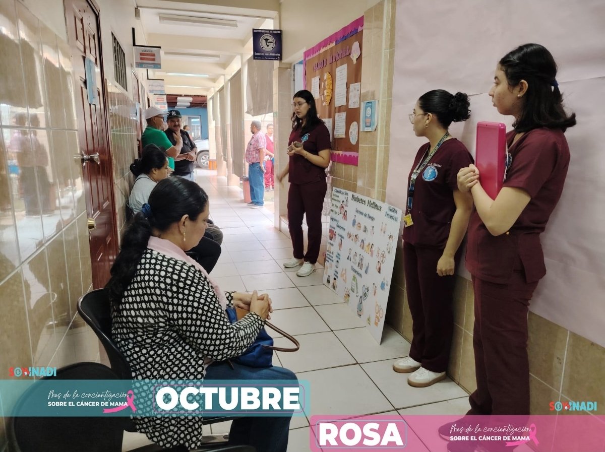 Hoy tuvimos la grata presencia de los y las estudiantes de la Carrera de Medicina, específicamente de la  clase de Salud Pública de la Universidad Nacional Autónoma de  Honduras  (UNAH), donde educaron a los pacientes en materia de Diabetes y alimentación Saludable.