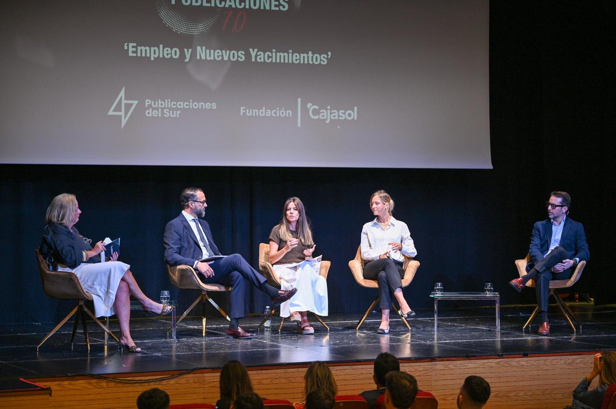 7TVCadiz's tweet image. 🔺️ Este jueves a las 21,30 analizamos las oportunidades de empleo y la industria en Andalucía desde el teatro de la Fundación Cajasol en Jerez.
@Cajasol
@7tvAndalucia
@MoeveGlobal
@Airbus
@GHENOVAofficial
#Controlnet
#PublicacionesdelSur
#Empleo #Industria