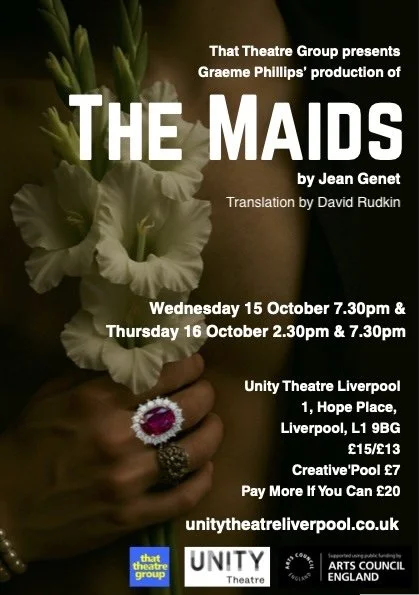 #REVIEW - The Maids at <a href="/unitytheatre/">Unity Theatre 🧡</a> "a masterly tour de force and a fitting tribute to a man who did so much for theatre in Liverpool" northwestend.com/the-maids-unit…