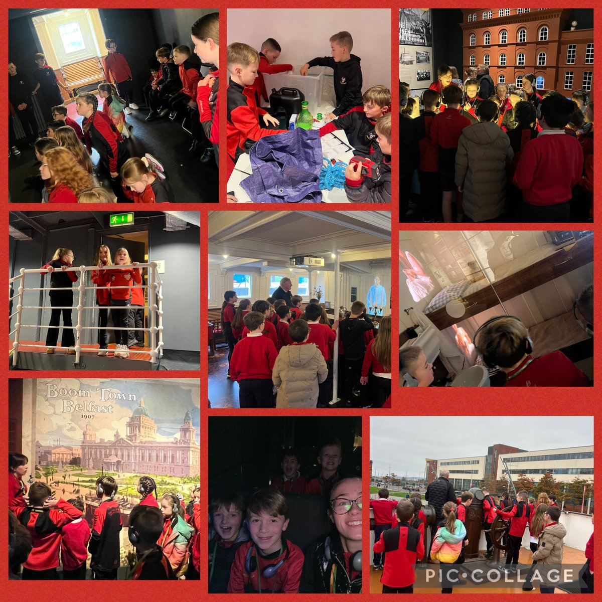 Year 6/7 enjoyed a trip to <a href="/TitanicBelfast/">Titanic Belfast</a> as part of their World Around Us topic. They reinforced their learning of all things Titanic, and enjoyed an Abondon Ship workshop. Well done boys and girls and thanks to Titanic Centre for having us 🚢
<a href="/bukeyLD/">Paul Buchanan</a> 
#WORKHARDDREAMBIG