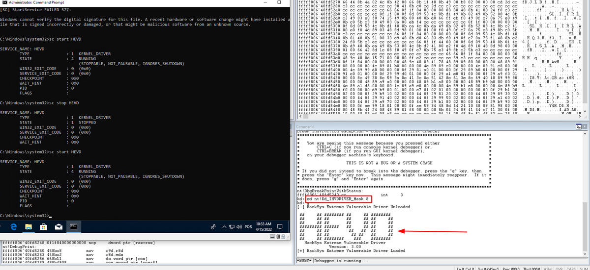 5mukx's tweet image. Introduction to Windows kernel exploitation 

mdanilor.github.io/posts/hevd-0/