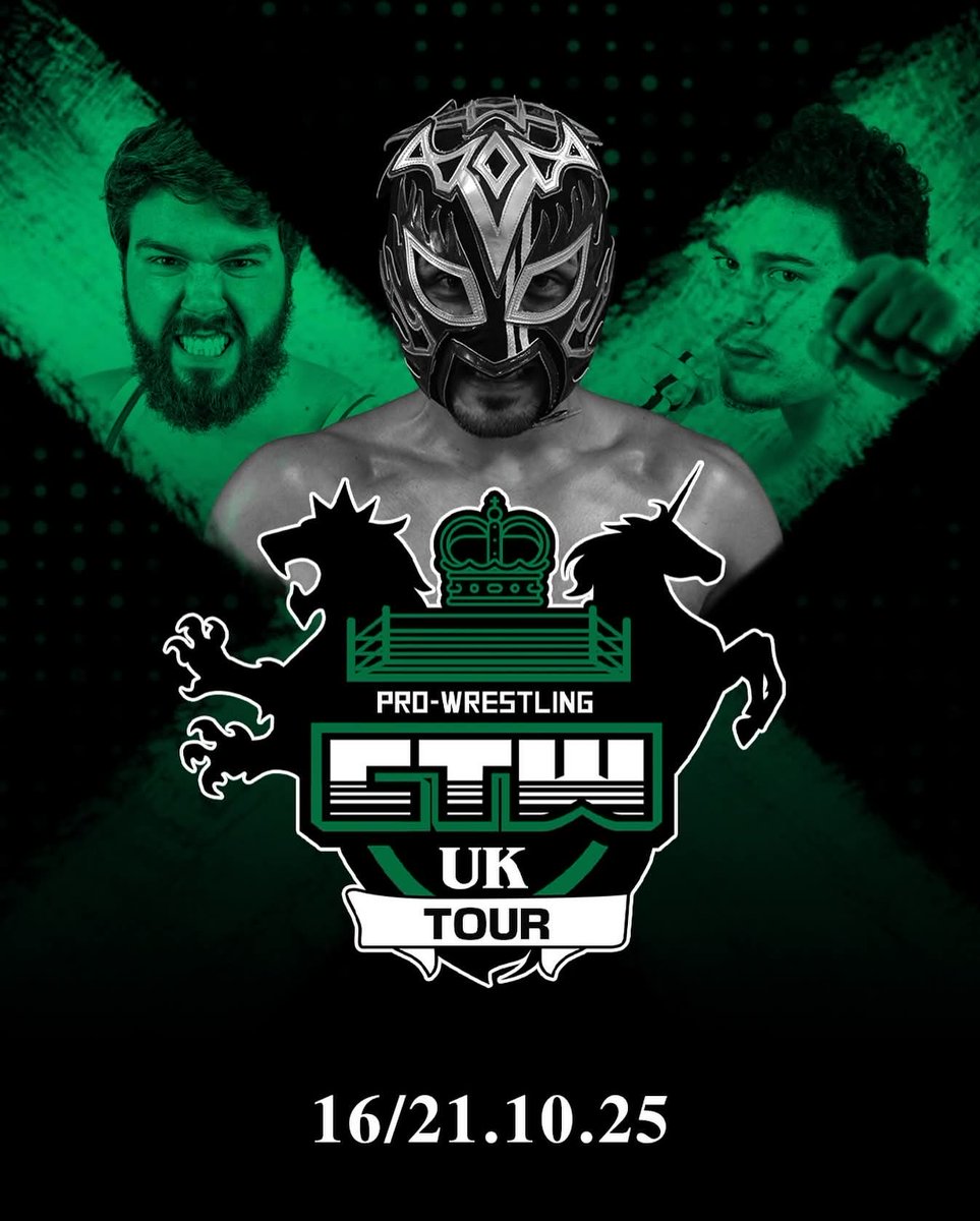 🇬🇧 CTW em Tour pelo Reino Unido! 🇵🇹

Red Eagle, Dani Duarte e Nuno Nunes levam o wrestling português ao circuito britânico — casa de lendas e fãs apaixonados. 💥
Orgulho, garra e talento de Portugal!

#CTW #WrestlingPT #BritishWrestling