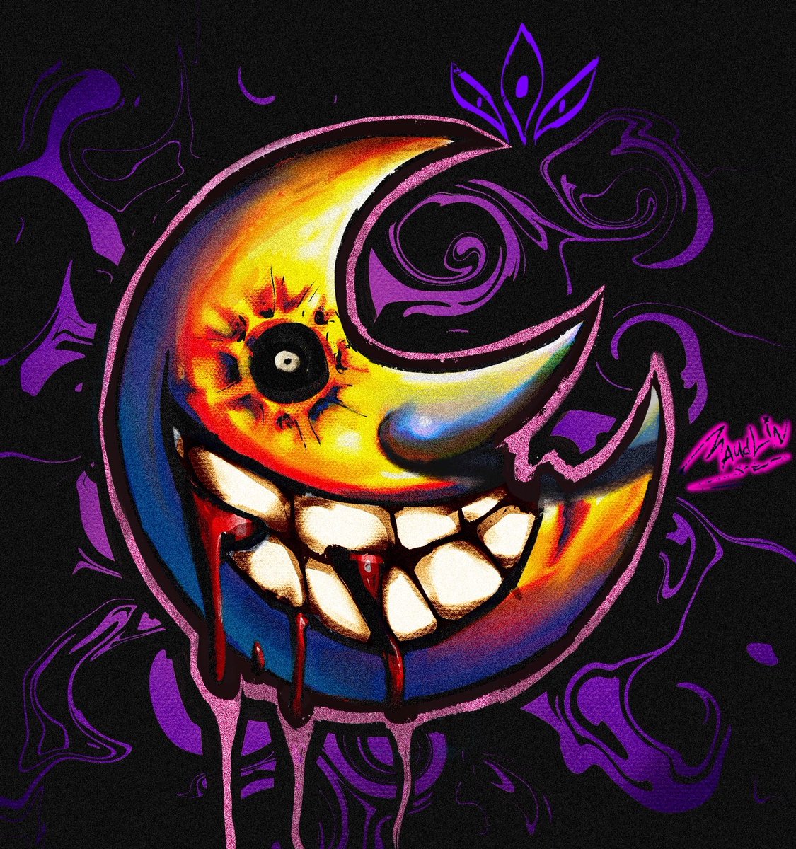 maudlins_art's tweet image. - The Sun           and             Moon
                    From Soul Eater
          
- #souleater #anime