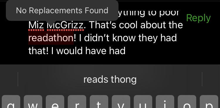 DisWriterReads's tweet image. No, Apple. No.