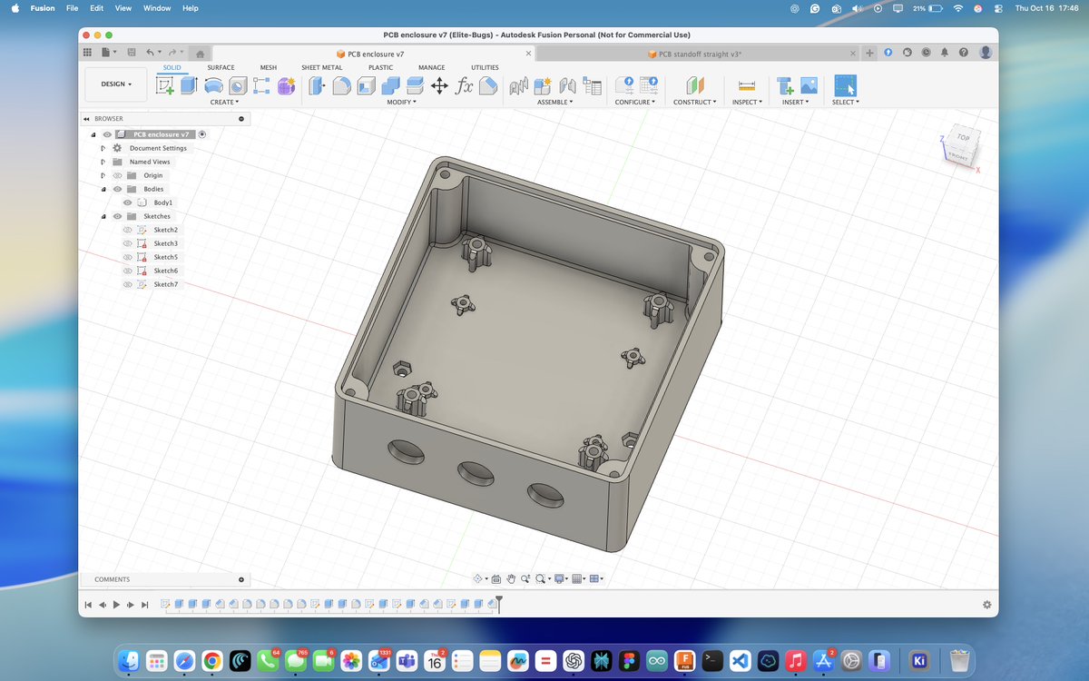 HrishikeshMB's tweet image. Today @saafwater was pure execution 👇
🔹 Closed 2 more sales on our early representation product -demand keeps growing even before we build #ProjectMiramar
🔹 Fixed PCB errors + ordered bulk (arriving next week to keep sales running)
🔹 Designed a new case for our early models…