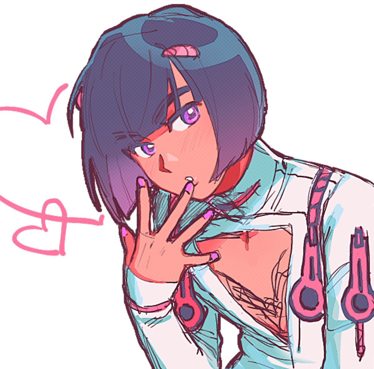 Tried my best to draw in ibis paint lol