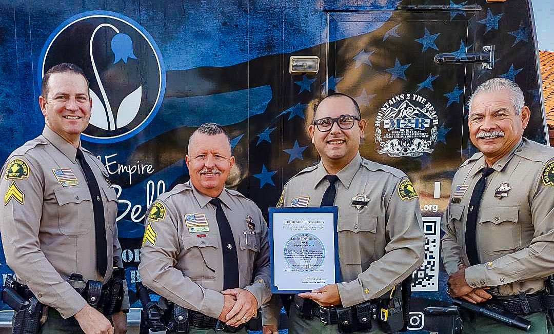 On Wednesday, October 15, 2025, the Chino Hills Police Department had the privilege of attending the Inland Empire Annual Blue Ribbon Breakfast.

During the event, Deputy Hernandez was awarded Deputy of the Year for his outstanding contributions at the Chino Hill.