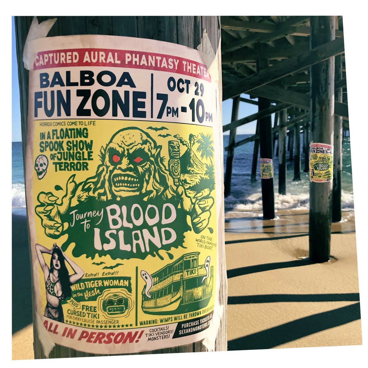 ARE YOU BRAVE ENOUGH TO JOURNEY TO BLOOD ISLAND?


Do you dare endure the phantasmagoric delights of <a href="/captla/">Capt Aural Phantasy</a>? Can you handle the forbidden dance of @wildtigerwoman? 

🚨 Tickets go on sale TOMORROW at noon PST — strictly limited to 50 souls!