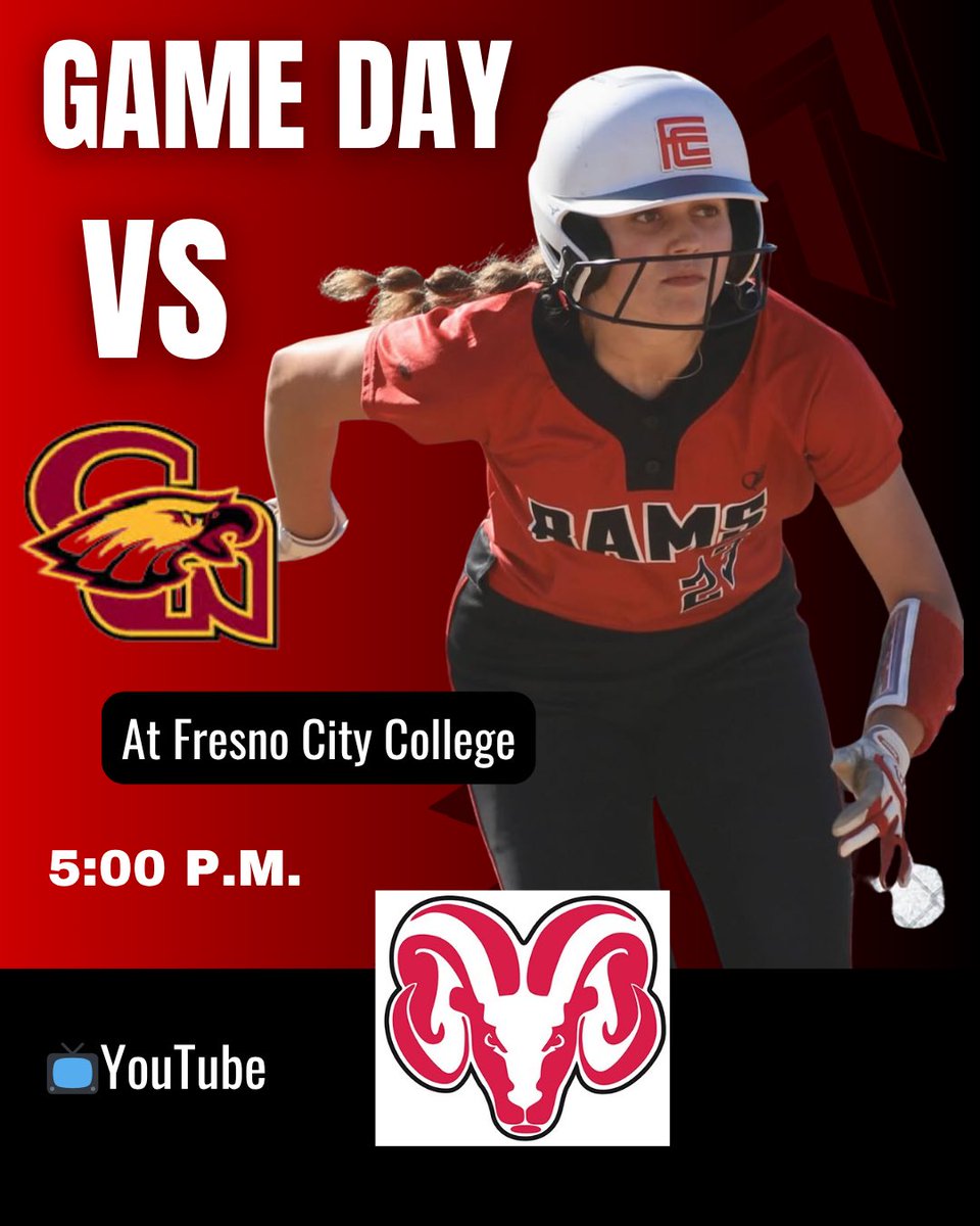 📢Tonight, we own the diamond. 🏟️ 
5 PM at Fresno City College. Be there!
VS. Clovis West

Catch the stream on YouTube if you can't make it! 📺
🔗 m.youtube.com/@fresnocitysof…