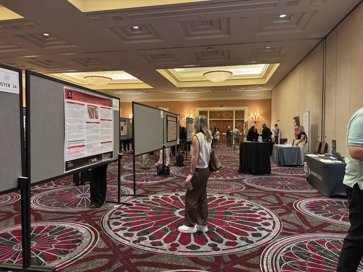 Scenes from poster session #1. #CAOG2025