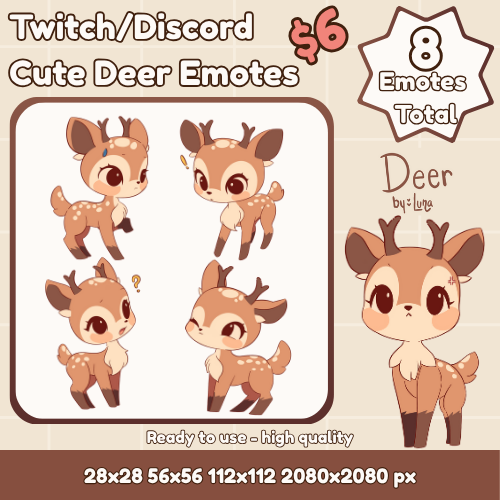 ItsLunaArt's tweet photo. Looking for some new emotes? Check out my etsy for some premade ones or reach out via DMs for Custom Emotes! https://t.co/rS2laRynIP 

#TwitchEmotes #CommissionsOpen https://t.co/SeMAt65VR0