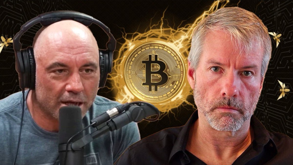 💥 JUST IN: Rumors circulating that Michael Saylor recorded with Joe Rogan yesterday after his plane was spotted in Austin, Texas. 

Prediction markets now give a 97% chance  Saylor will appear on Rogan this year  👀