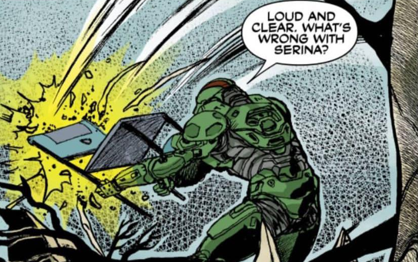Nobbie_OCs's tweet photo. The Halo comics are really funny sometimes https://t.co/P1XSp8RsuO