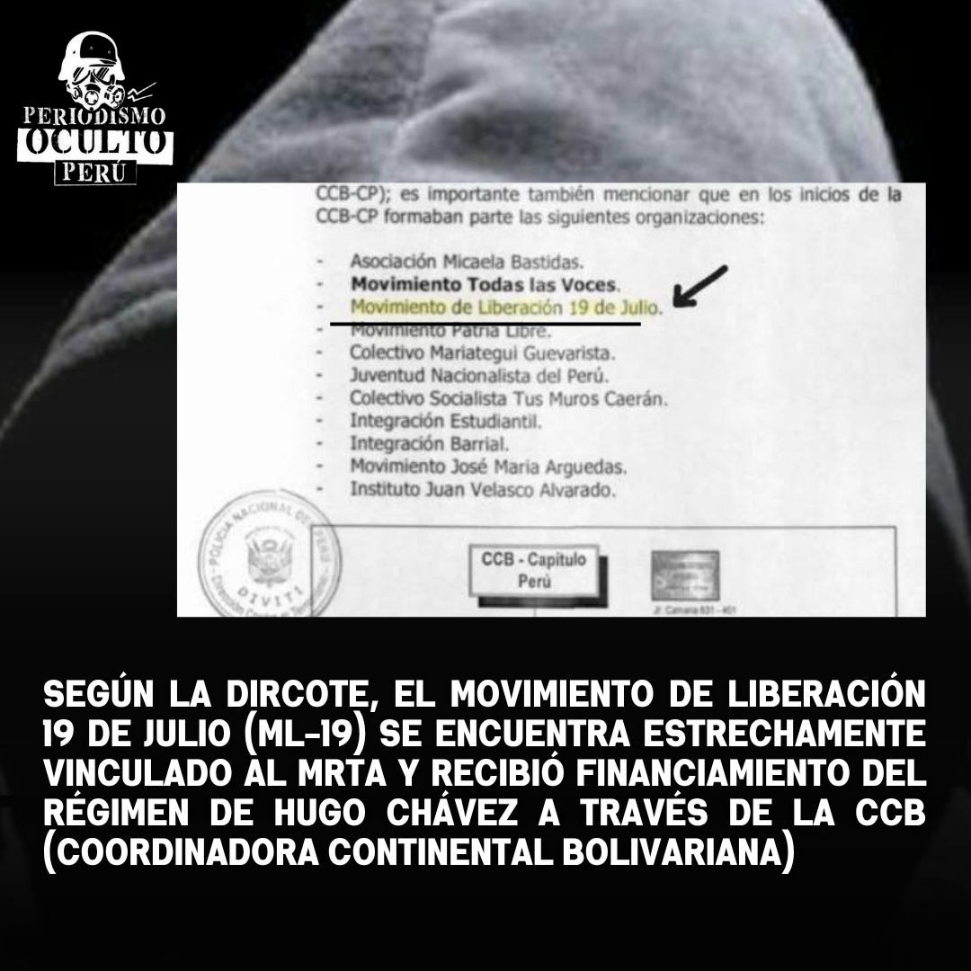 Periodismo Oculto Perú tweet media