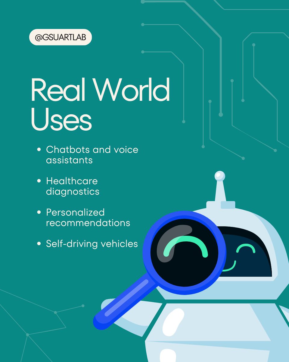 GSUARTLab's tweet image. From your phone’s voice assistant to mental health apps, artificial intelligence is shaping how we think, work, and connect. In our new AI series, we will dive deep into what AI means for connection, mental health, and the future! #mentalhealth #mentalhealthawareness #ai