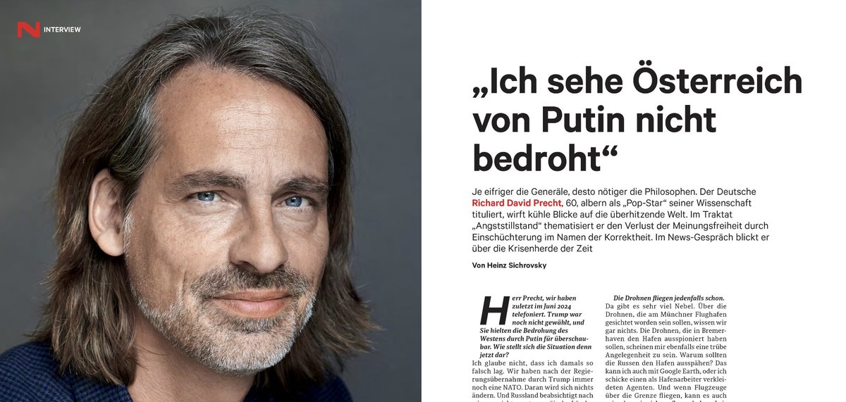 Wenn man ihn als „Seher“ behandelte statt als Experte, wäre schon viel gewonnen. (Screenshot: „News“)