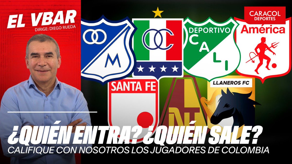 🎙️¡Inicia #ElVBarCaracol! Con <a href="/diegonoticia/">Diego Rueda</a>, <a href="/licheduran/">Liche Durán</a>, <a href="/andresdiaz9/">Andrés Felipe Díaz</a>, <a href="/tiagoaristi/">tiagoaristi</a>, <a href="/elmago_b/">Mauricio Gómez Buriticá</a>, <a href="/joseperiodista/">Jose Alberto Ortiz R</a>, <a href="/luisgcocogomez/">EL COCO GÓMEZ</a>, <a href="/Giocardenase/">Giovanni Cárdenas Eckardt ⚽️🔴</a>  

🔥LA FRASE DEL DÍA: "Colombia en el TOP 10 más comprador de boletas para el Mundial 2026"   

📻En vivo: acortar.link/kPb2yo