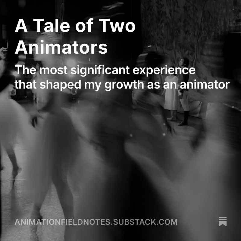 How you approach your animation will determine how far you can go.
open.substack.com/pub/animationf…