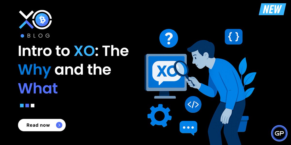 XO_bitcoincash's tweet image. A new XO Blog is launched! A space for sharing ideas, updates, and what’s next for the XO ecosystem. Start with our first post, Intro to XO: The Why and the What. stack.xo.cash/blog/2025-10-1…