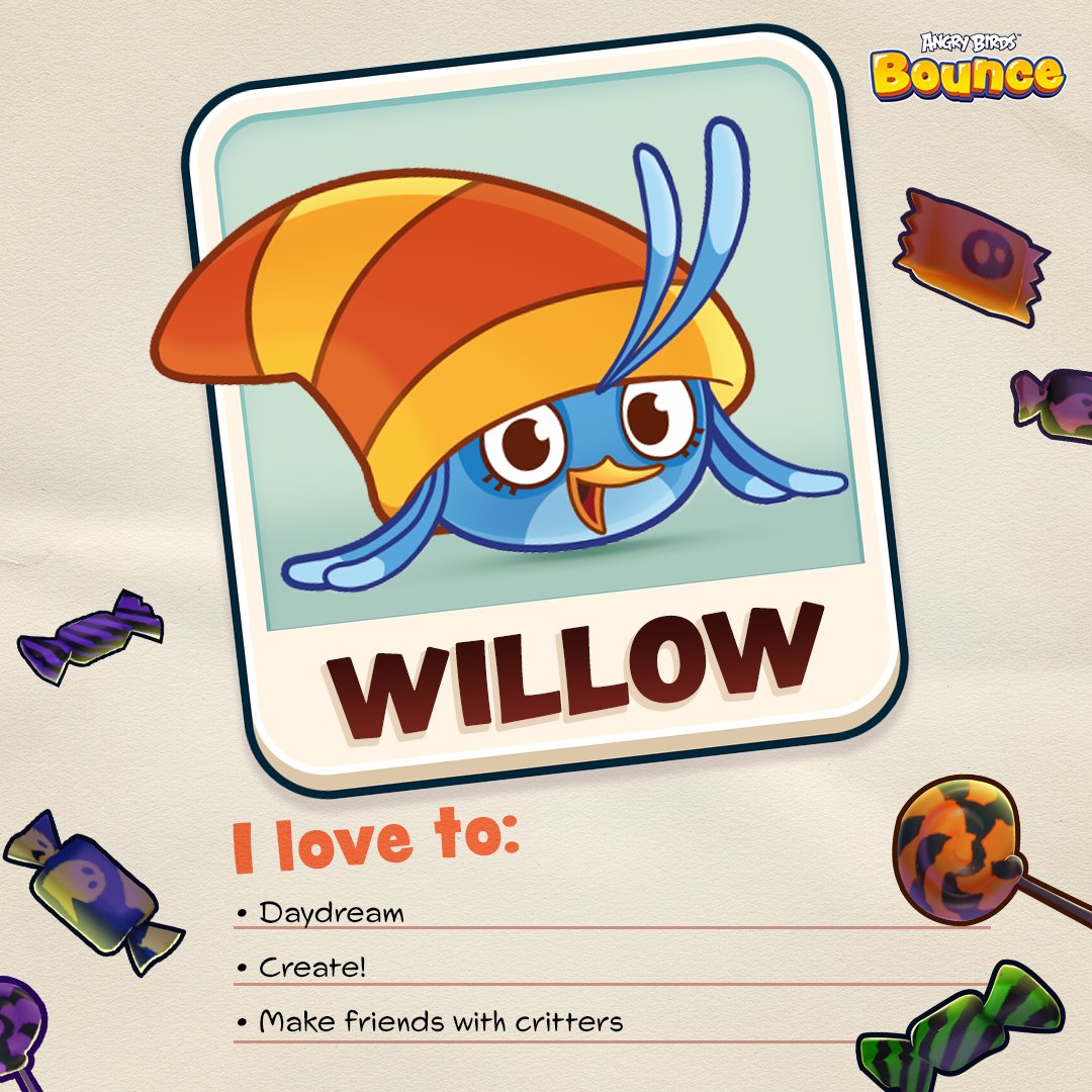 AngryBirds's tweet image. did you hear willow has joined the flock in angry birds bounce in the new update!! get to playin'! rov.io/ABBounce