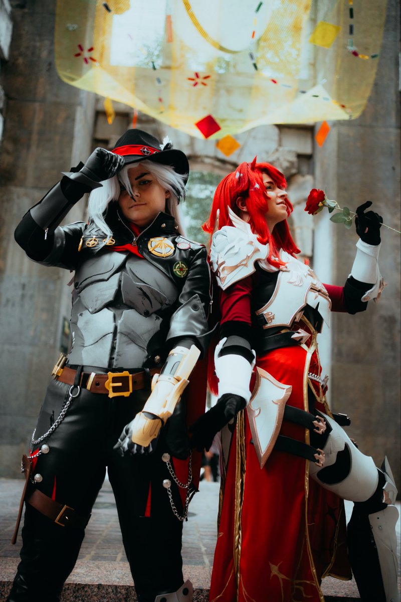 itswillcos's tweet photo. “Funny how fate works, we crossed paths before. Finding someone in this vast universe with such similar taste ain't easy y'know, both of us clad in silver, both packin' heat... And the cherry on top, we're both oozing with righteousness.”
#bootgenti #argenti #boothill #cosplay https://t.co/FDFOdO2I7H