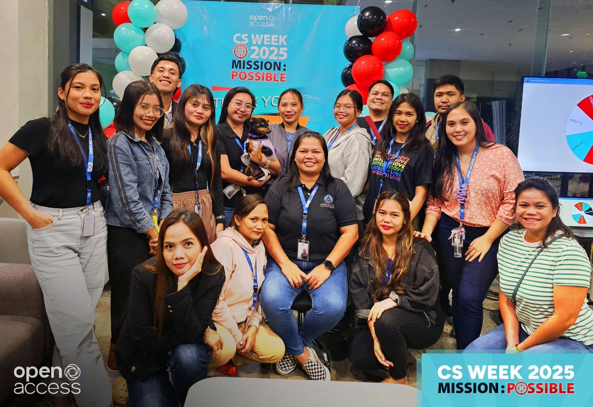 OpenAccessBPO's tweet image. #TeamOABPO Davao made #CSWeek2025 one to remember! 

From friendly contests to shared meals, it was a week filled with fun, connection, and appreciation for our incredible #CustomerService teams. 

#OABPOCSWeek2025 #WeAreOABPO
#CustomerServiceWeek