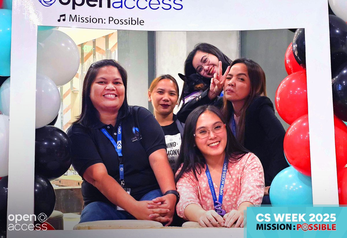 OpenAccessBPO's tweet image. #TeamOABPO Davao made #CSWeek2025 one to remember! 

From friendly contests to shared meals, it was a week filled with fun, connection, and appreciation for our incredible #CustomerService teams. 

#OABPOCSWeek2025 #WeAreOABPO
#CustomerServiceWeek