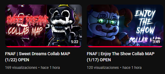 Two Collab MAPS just dropped, take a look over my channel if you are interested! :]