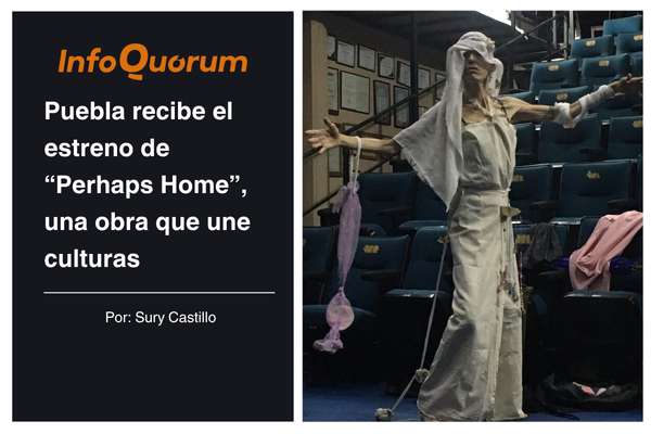 🎭 El Teatro Taller de Investigación y Experimentación Mexicano #TETIEM, en colaboración con #NottleTheatreCompany de Corea del Sur, presentan en Puebla “#PerhapsHome”, una puesta en escena inspirada en "Un hogar sólido" de #ElenaGarro.

Una experiencia única que conecta