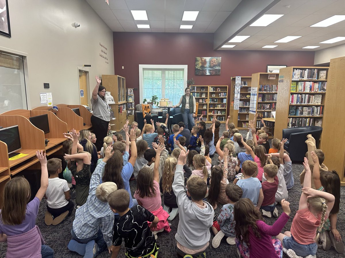 kklundstrom's tweet photo. Field trip fun at Stromsburg Public Library today! https://t.co/bv2cVOSM38