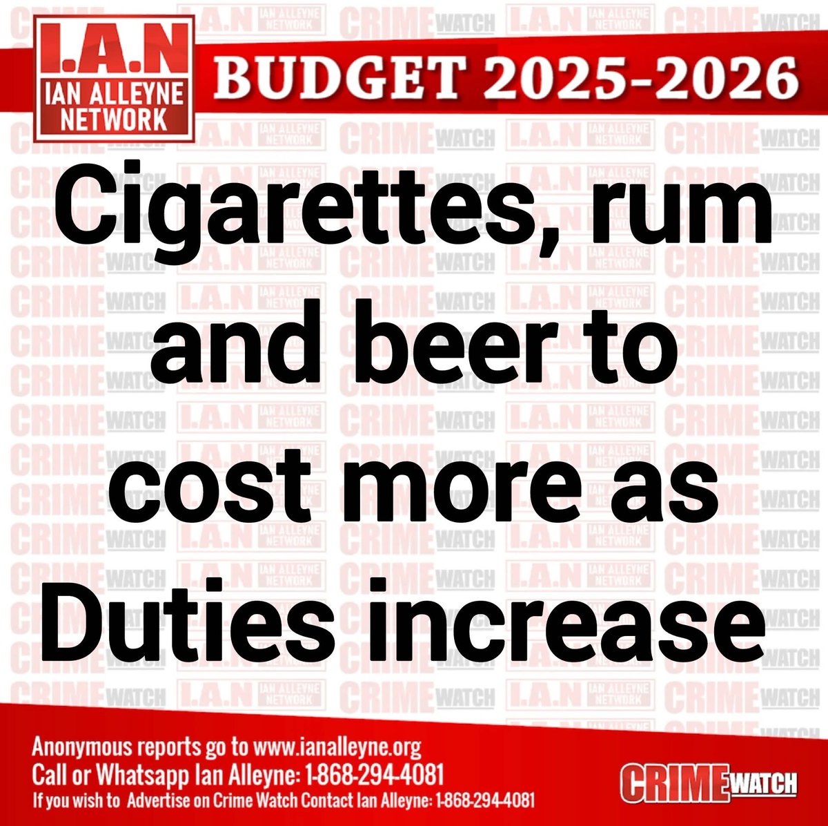 txwmalimusa's tweet photo. I think they wanna raise #rum &amp; #beers because they want pple to stop drink😅 https://t.co/afSyXbUeCa