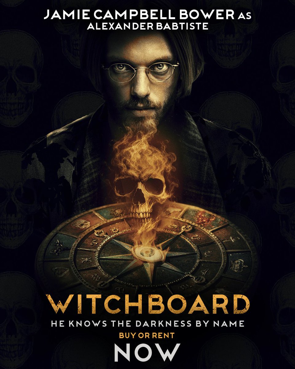 witchboardmovie's tweet photo. It started as a game. It ended as a ritual. 🔮 Step into the séance. Witchboard is waiting—Buy or Rent NOW. https://t.co/CejE1XPQpm

#Witchboard #WitchboardMovie #BuyOrRent #JamieCampbellBower #MadisonIseman #AaronDominguez #DigitalRelease #WatchAtHome #Possession #horror #horrortok #witchtok