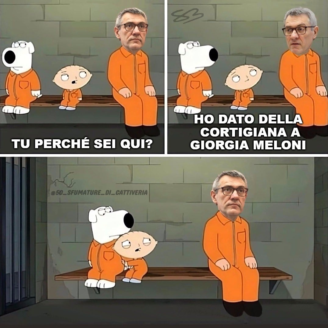 StefanoBusani's tweet image. #cortigiana #Meloni #Landini