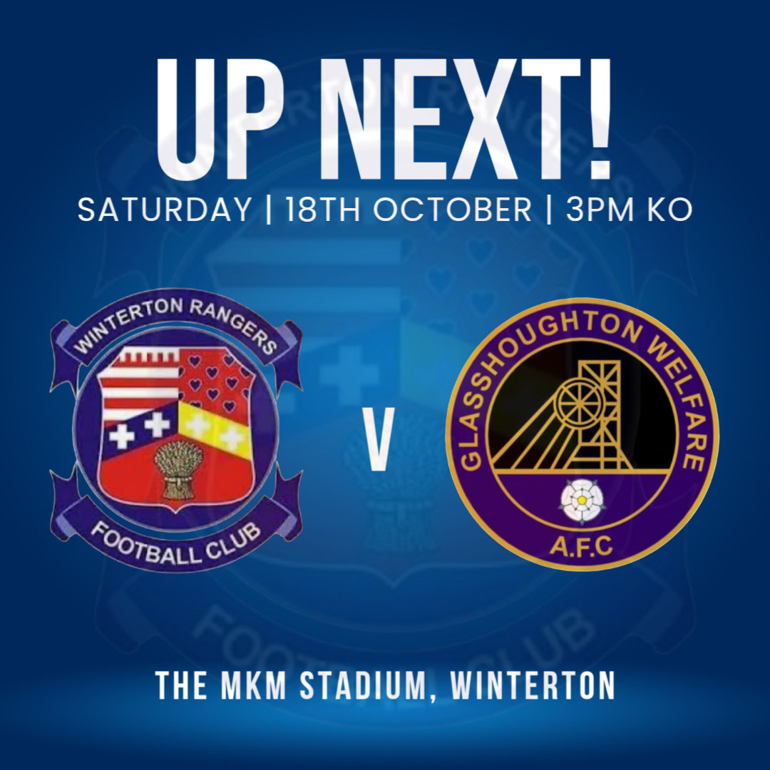 We return home on Saturday hoping to put things right after last nights majorly disappointing result in a must win game against Glasshoughton Welfare!

COME ON BOYS!

| #UTR |