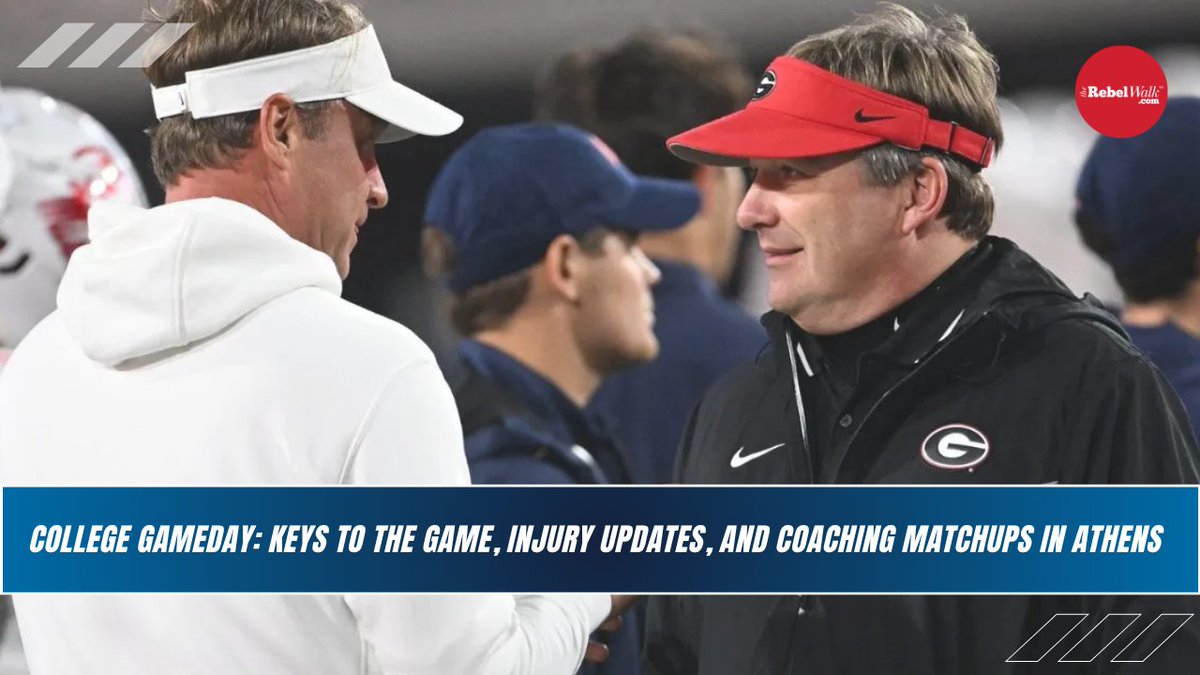 🚨 Ole Miss vs Georgia Podcast 🚨
• The Georgia crowd
• Rebel's tempo offense
• Special teams importance

Full game preview is live: youtu.be/trcDMiqCUxE?si…