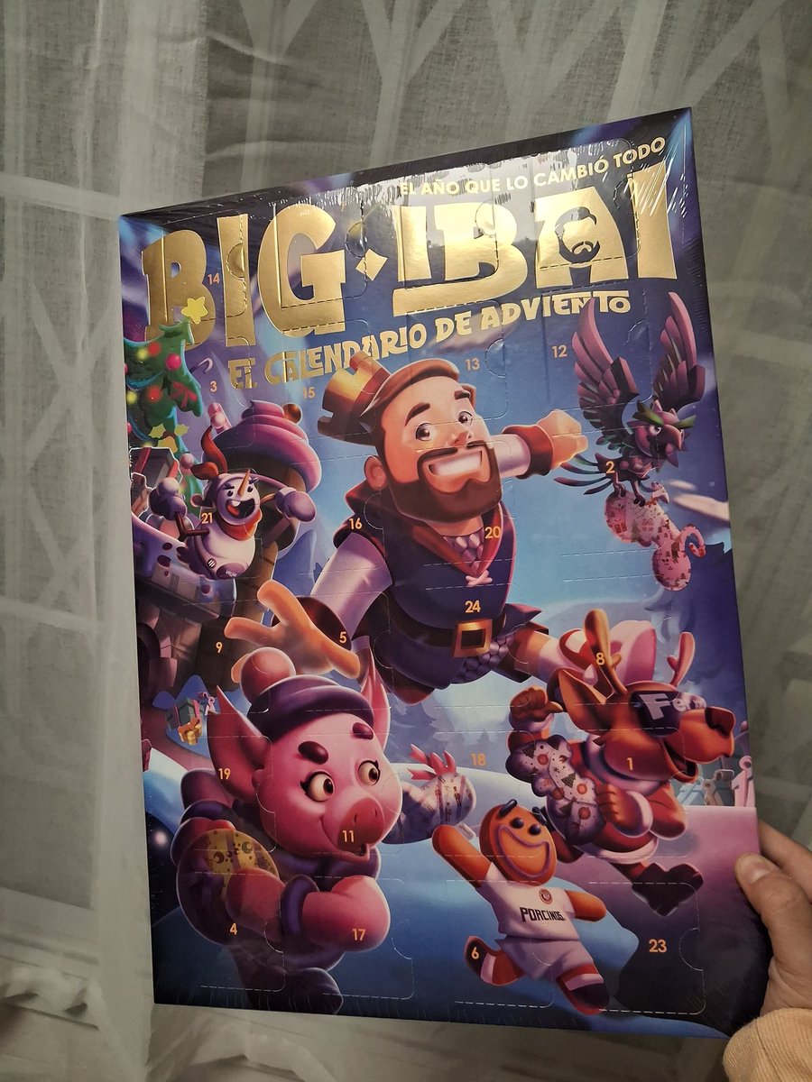 Puede que sea la primera persona en comprar el calendario de <a href="/IbaiLlanos/">Ibai</a> este año? Es posible 🤩
<a href="/PorcinosFC/">Porcinos FC</a> <a href="/infoLaVelada/">La Velada Del Año 6</a> #ibai