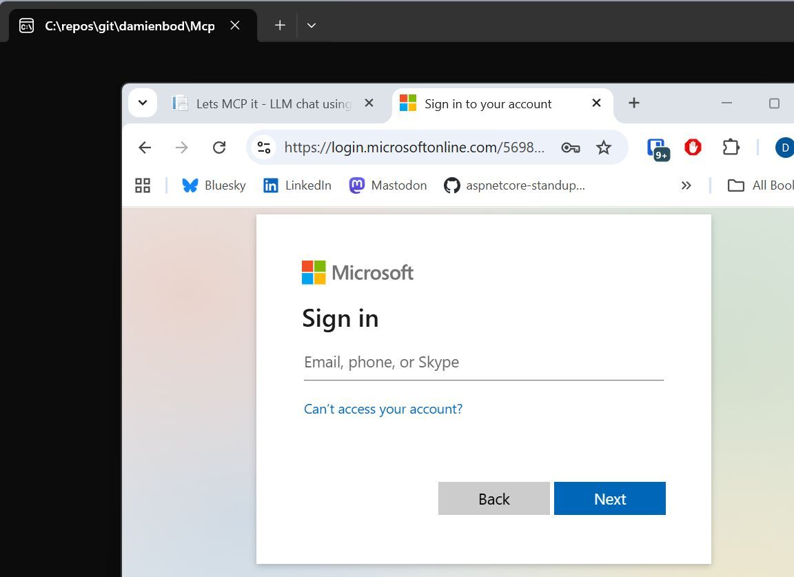aspnetcore_news's tweet image. Implement a secure MCP OAuth desktop client using OAuth and Entra ID by @damien_bod damienbod.com/2025/10/16/imp… #aspnetcore