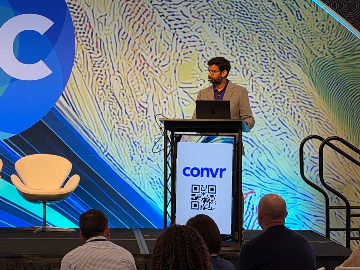 convr_ai's tweet image. It&apos;s not too late to check out our booth on the #itcvegas expo floor -- just look for the purple booth #1512 -- and all the folks eager to talk commercial P&amp;amp;C #insurance #underwriting @insuretechnow