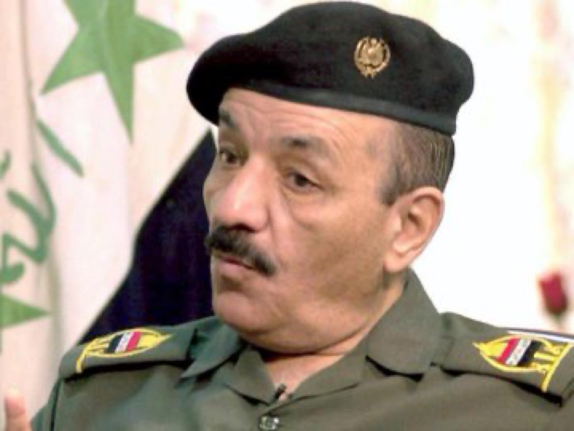 هذا الشخص طه ياسين رمضان 
نائب الرئيس المعدوم صدام حسين
لديه ابناء " ياسين و محمد " 
نشطين جداً على منصة " X "