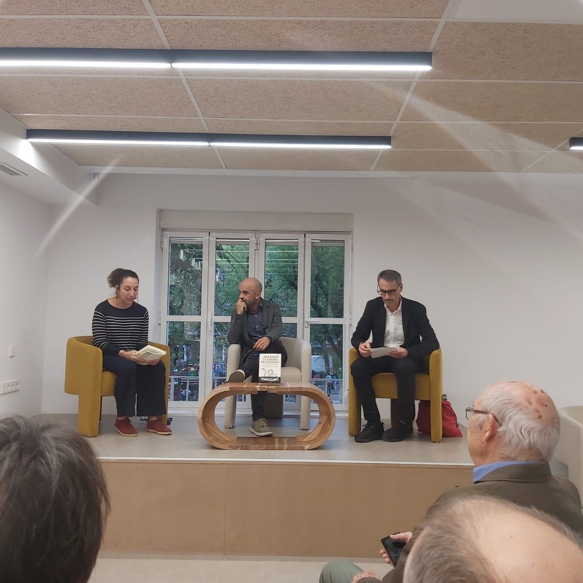 Hoy en la presentación de La Guerra Degenerada, de Javier Rodrigo. Gran libro que abre nuevos caminos en el conocimiento de la postguerra.