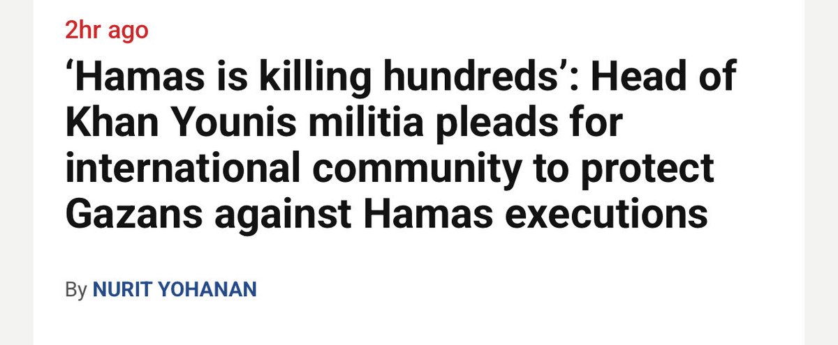 EYakoby's tweet image. BREAKING: Gazans are pleading with the world to stop Hamas from continuing public executions, saying that hundreds have been murdered in just the past 72 hours.
Where is the media?
Where are all of the Western ‘pro-Palestinians?’