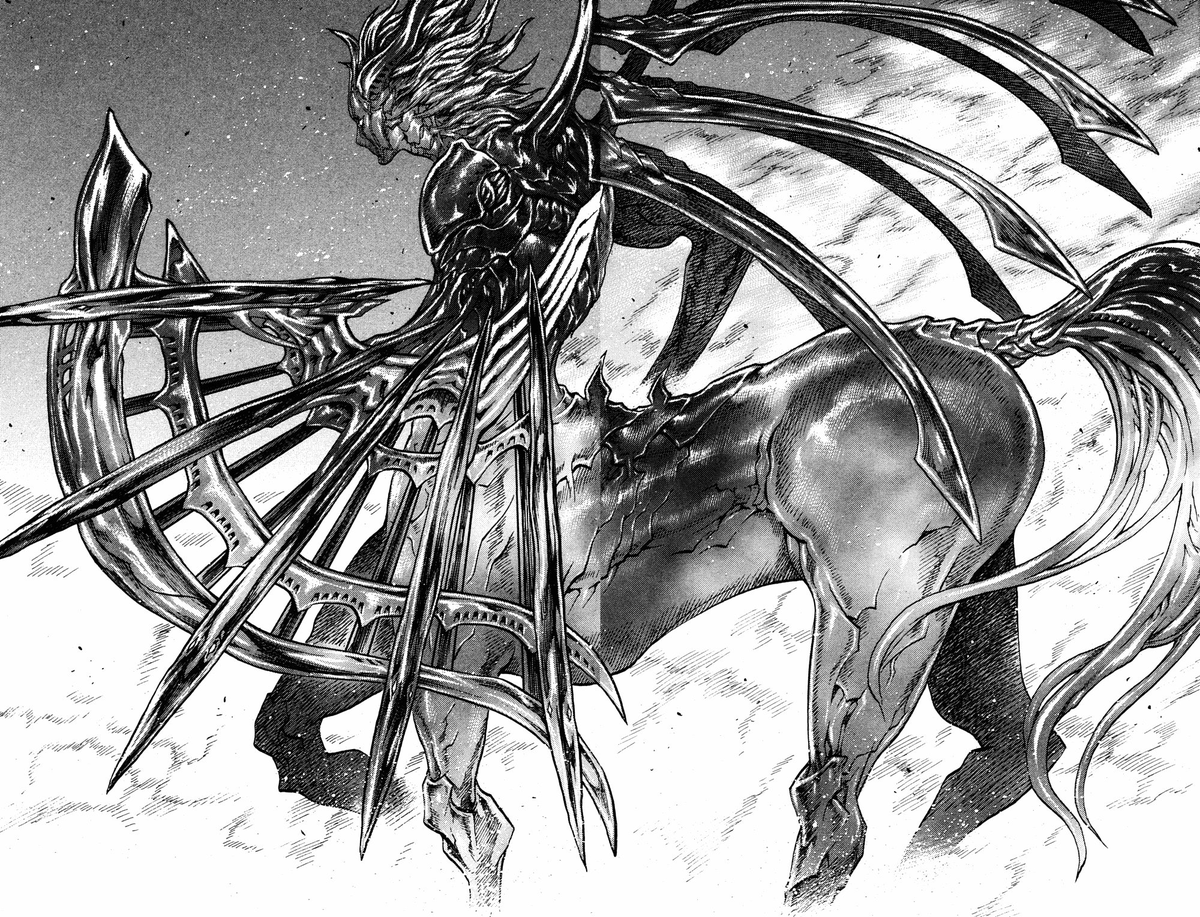 leoblaidd's tweet photo. Obra subestimada, infelizmente não tem a popularidade que merecia. 

Um dos maiores plots de AOT que o povo ficou babando (falando que era genial original) já tinha em claymore anos antes.

E pra mim é a maior conclusão de vingança que eu vi em uma mídia de entretenimento. https://t.co/ZLNqpS2yyt