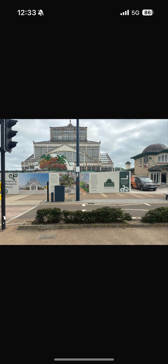 white_peter's tweet photo. @ClaptonO @CaseyAdamsLOFC The reopening of the iconic winter garden in Great Yarmouth must mean a revisit to the Wellie pier!! https://t.co/F0wnFAFnhL